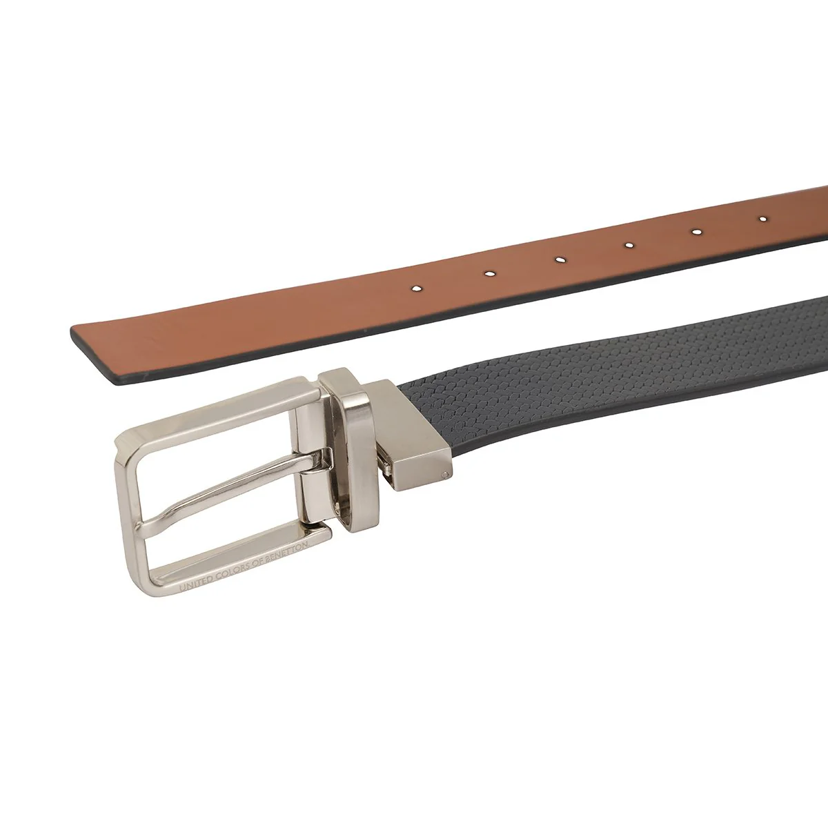 United Colors of Benetton Tomas Men's Reversible belt - Image 5