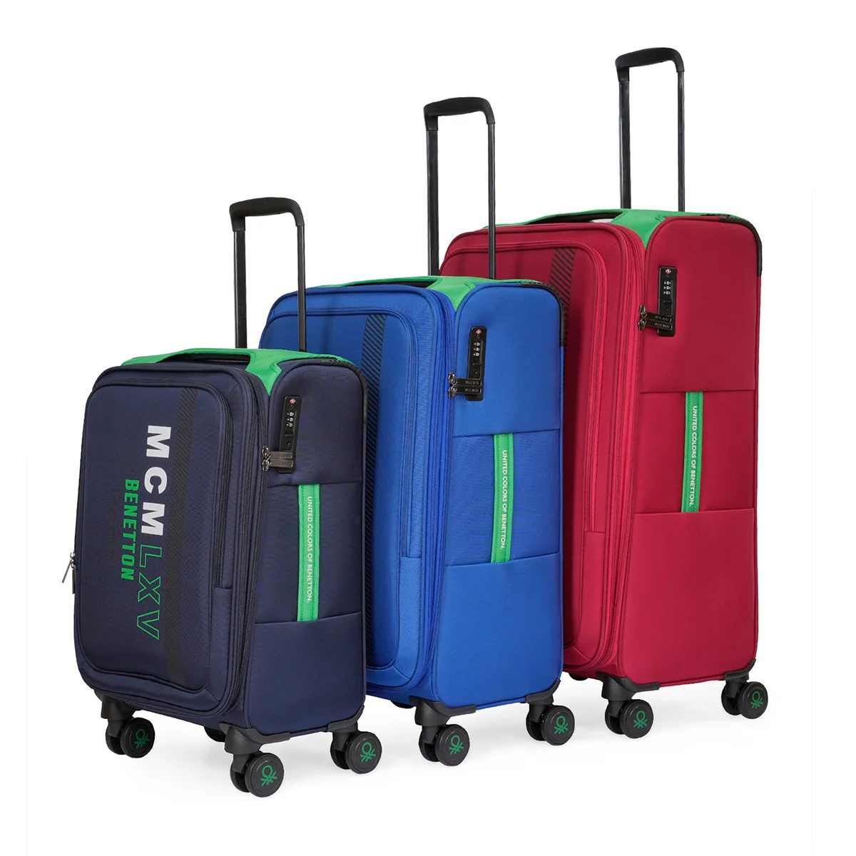 United Colors of Benetton Topaz Soft Luggage - Image 6
