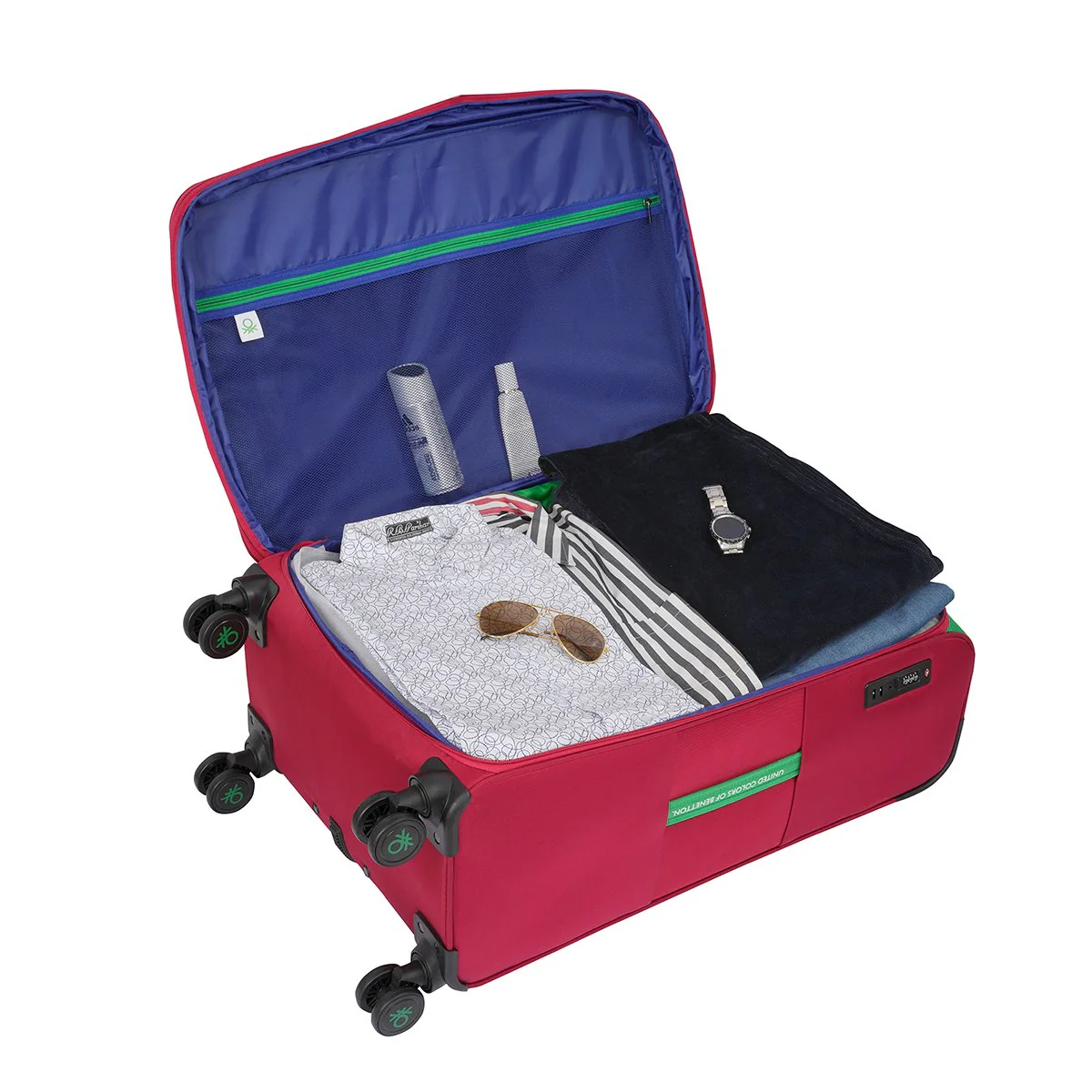 United Colors of Benetton Topaz Soft Luggage - Image 6