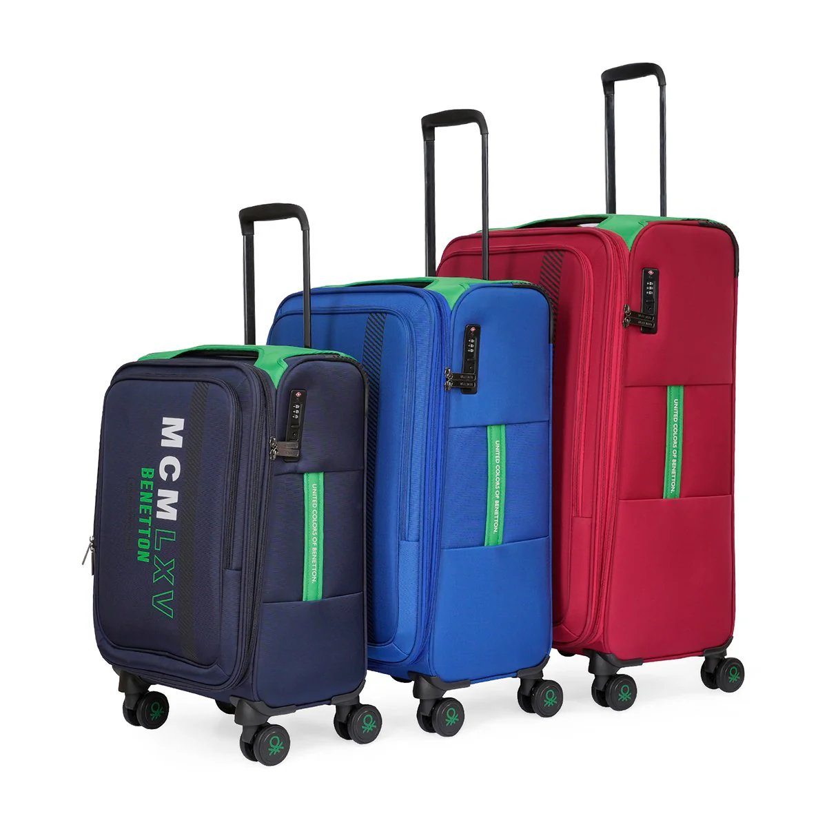 United Colors of Benetton Topaz Soft Luggage - Image 9