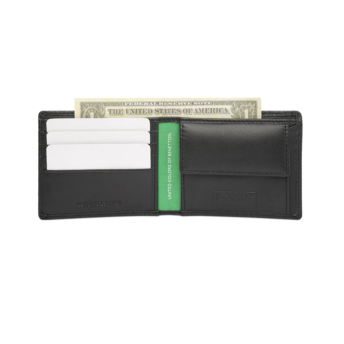 United Colors of Benetton Valtr Men's Global Coin Wallet - Image 6