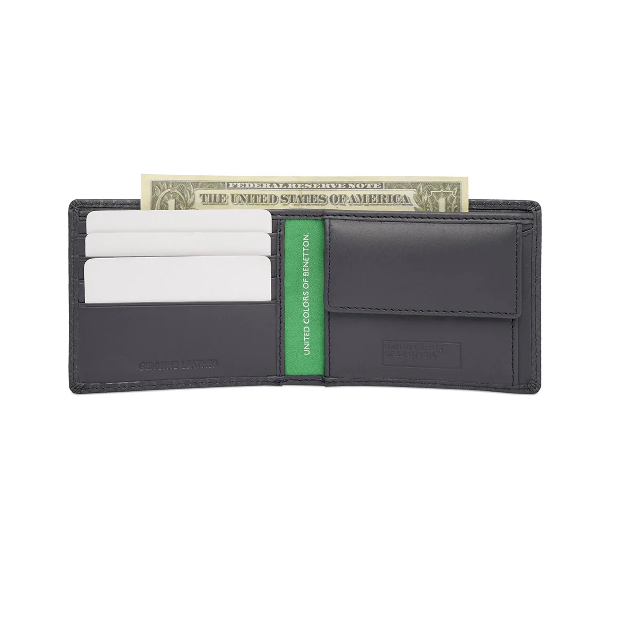 United Colors of Benetton Valtr Men's Global Coin Wallet - Image 6