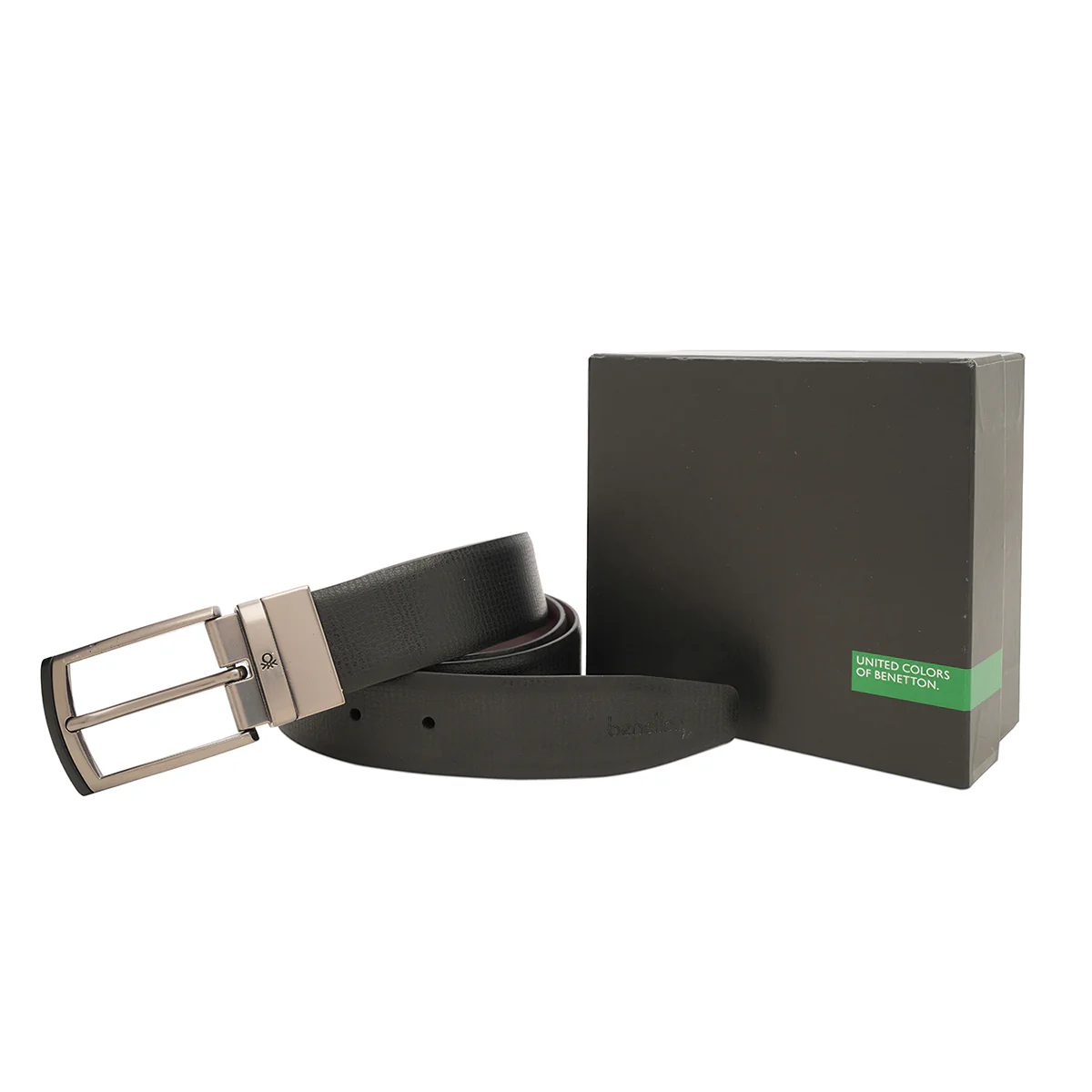 United Colors of Benetton Valtrix Men's Reversible Belt - Image 7