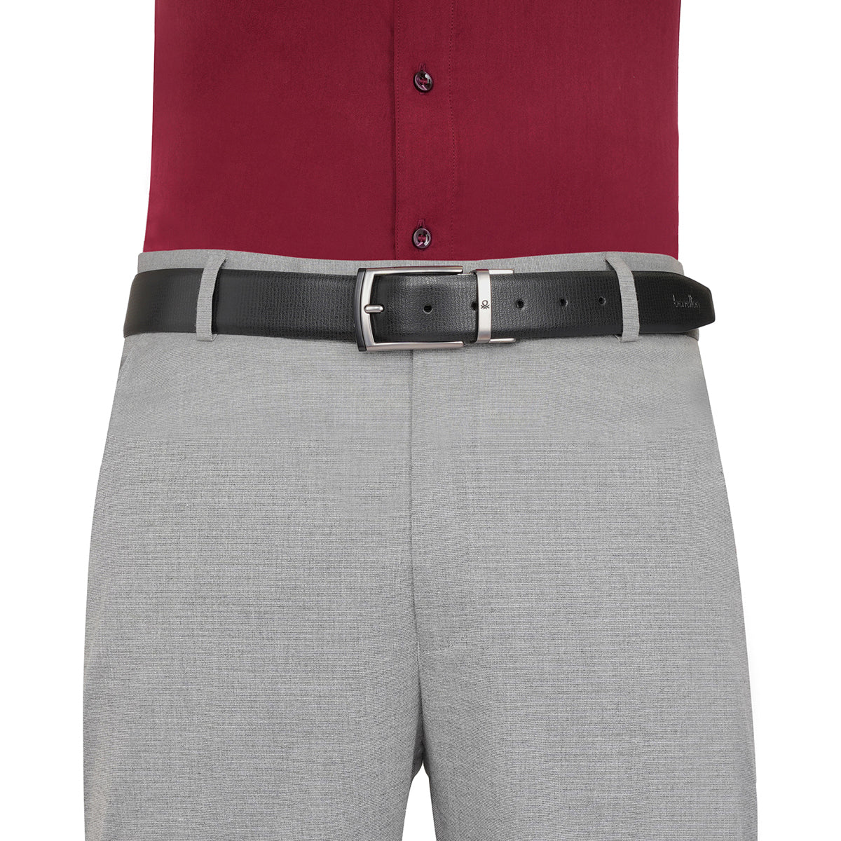 United Colors of Benetton Valtrix Men's Reversible Belt - Image 8