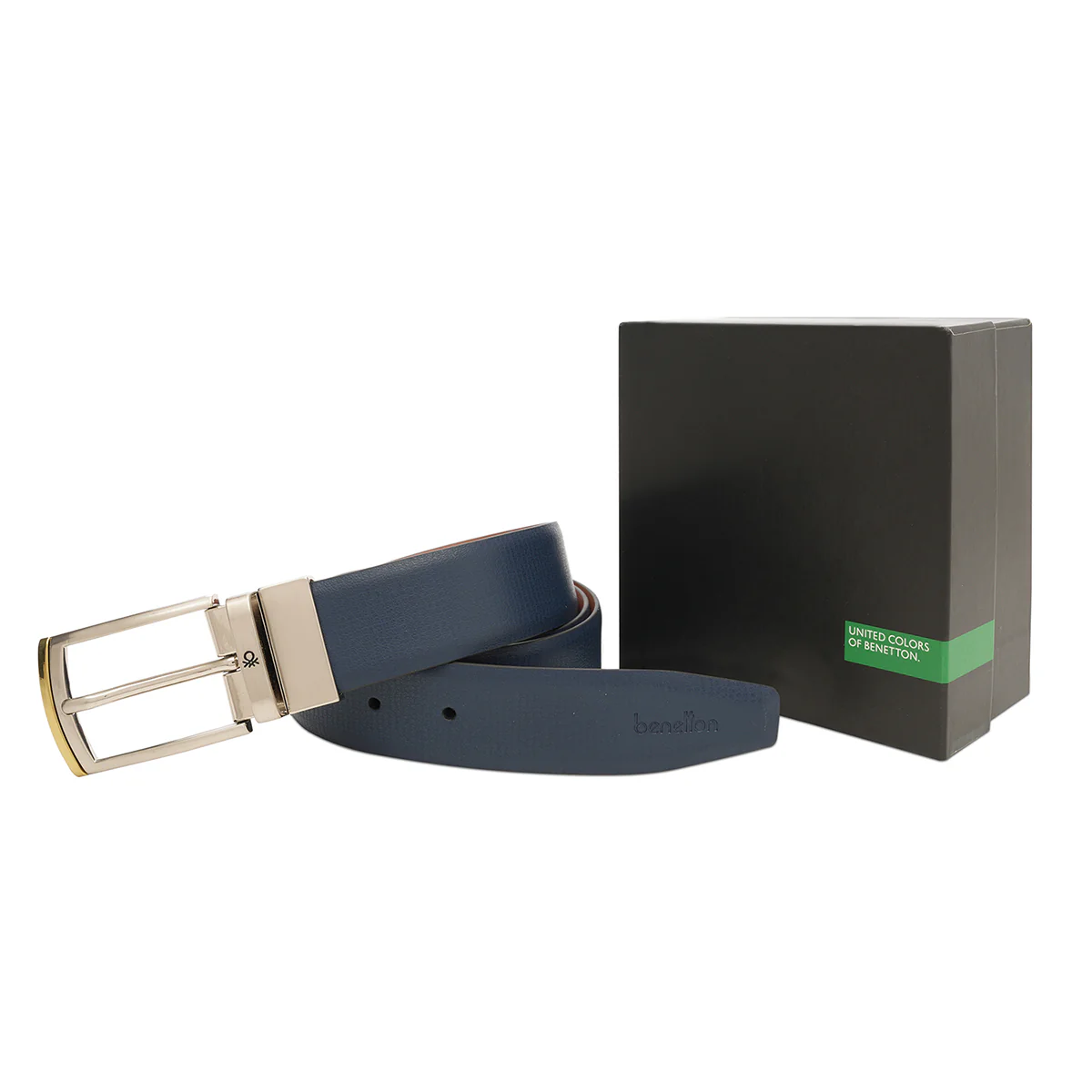 United Colors of Benetton Valtrix Men's Reversible Belt - Image 8