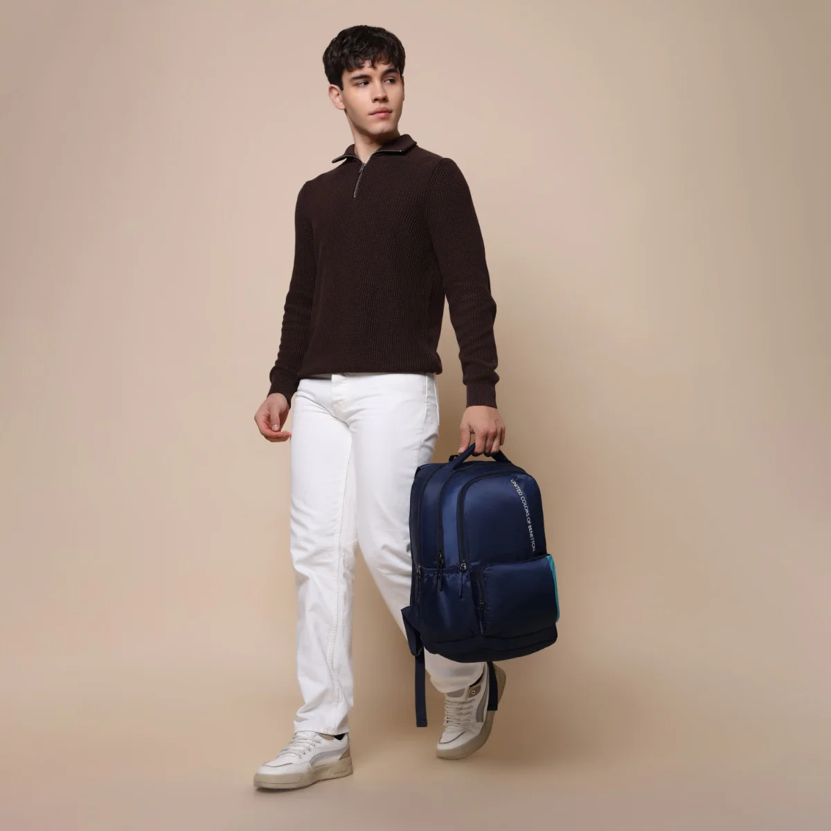 United Colors of Benetton Vance Laptop Backpack - Image 2