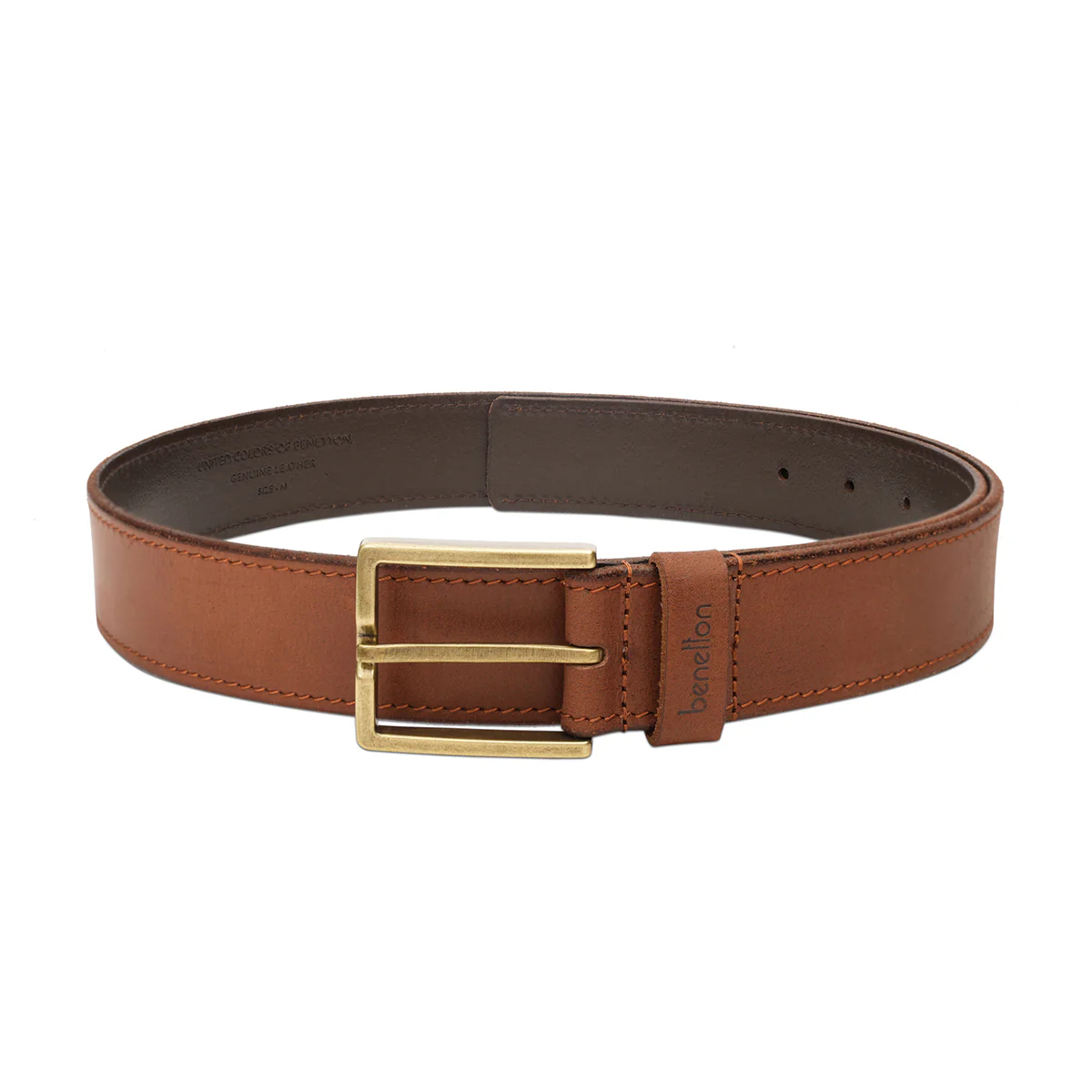 United Colors of Benetton Velmir Men's Non Reversible Belt - Image 2