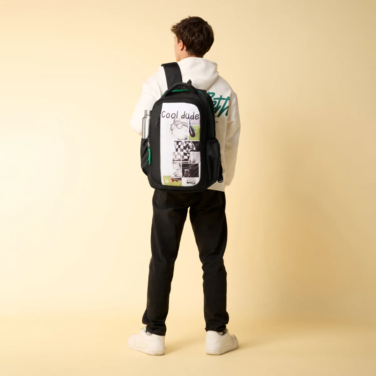 United Colors of Benetton Veltro Non Laptop Backpack - Image 2