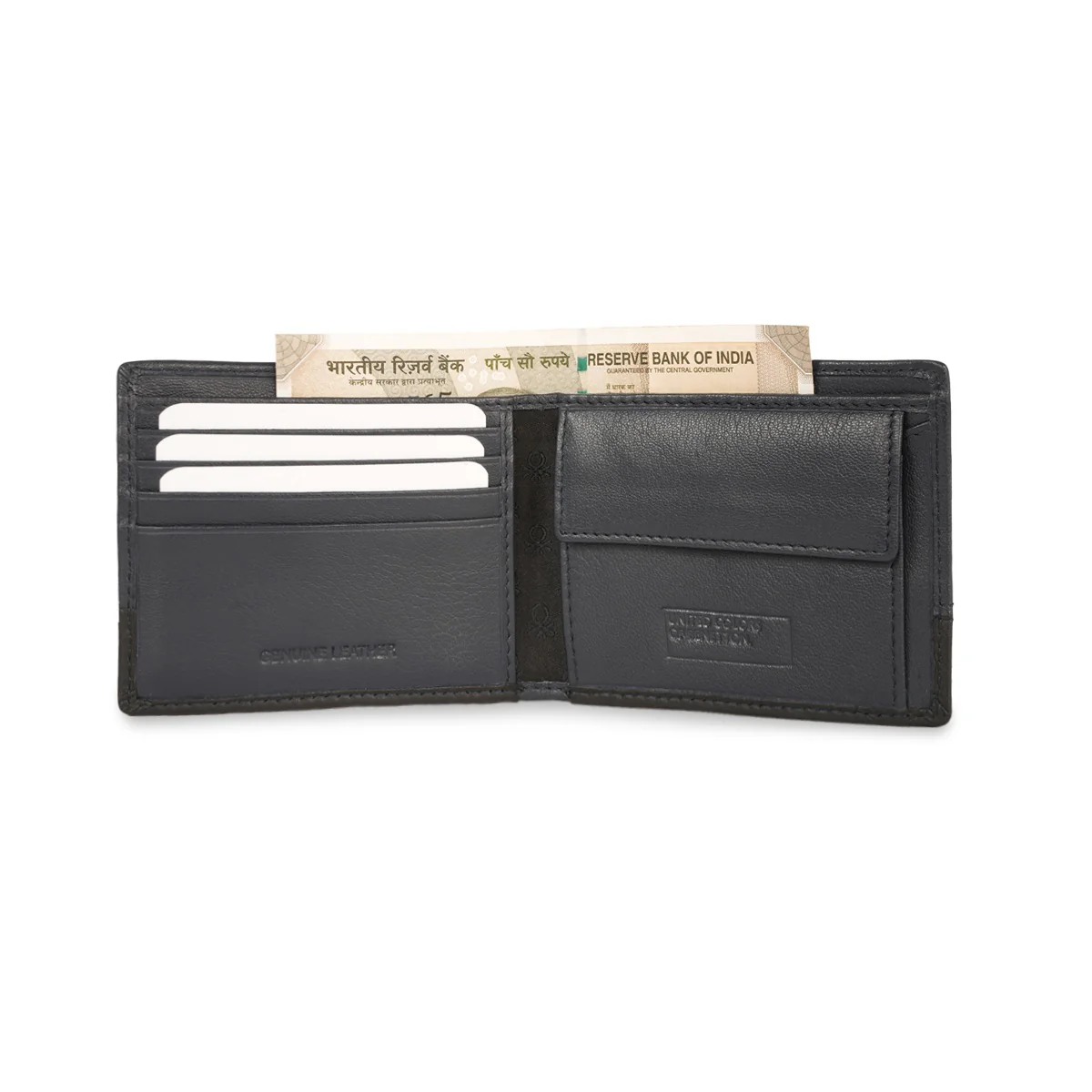 United Colors of Benetton Venrey Men's Global Coin Wallet - Image 6