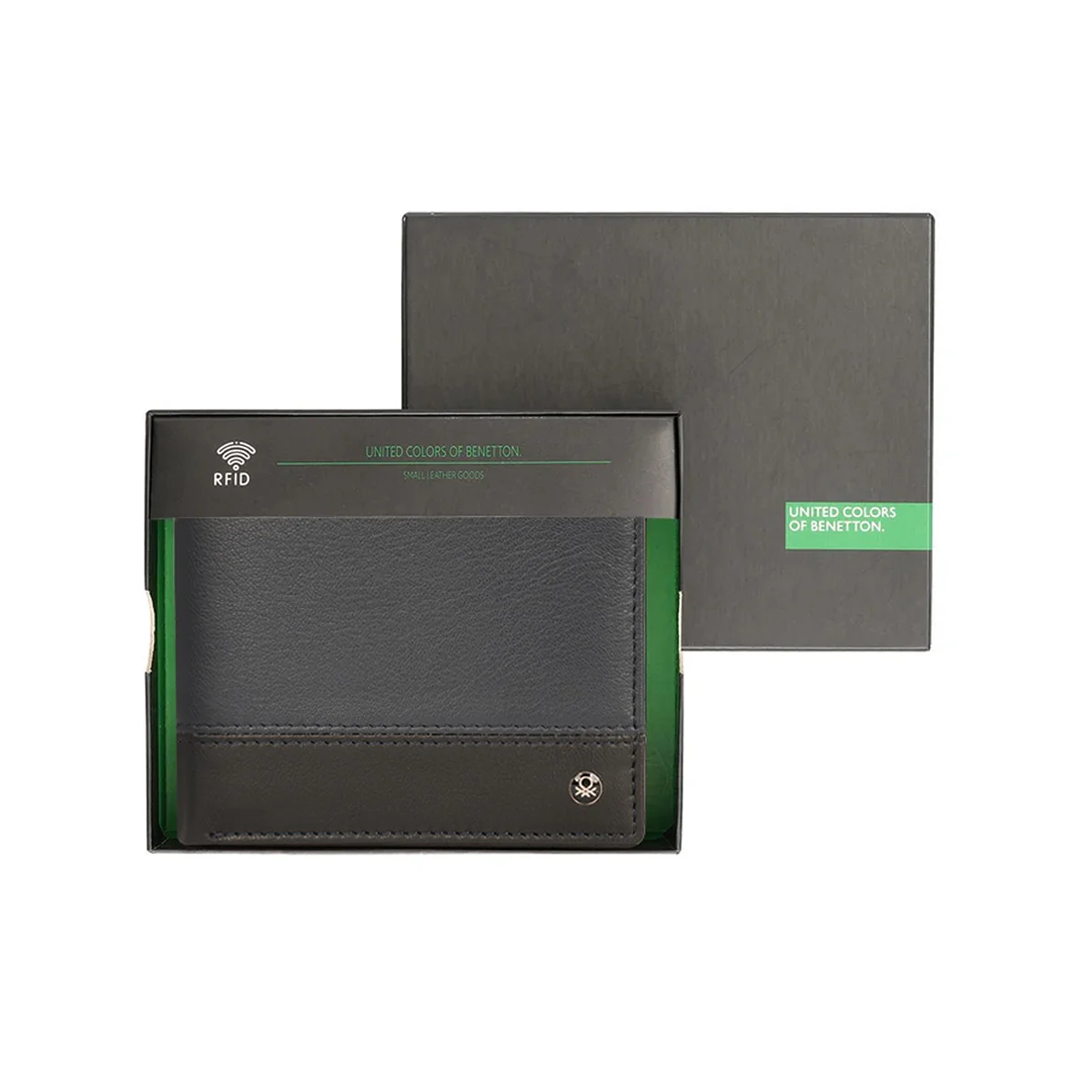 United Colors of Benetton Venrey Men's Global Coin Wallet - Image 8