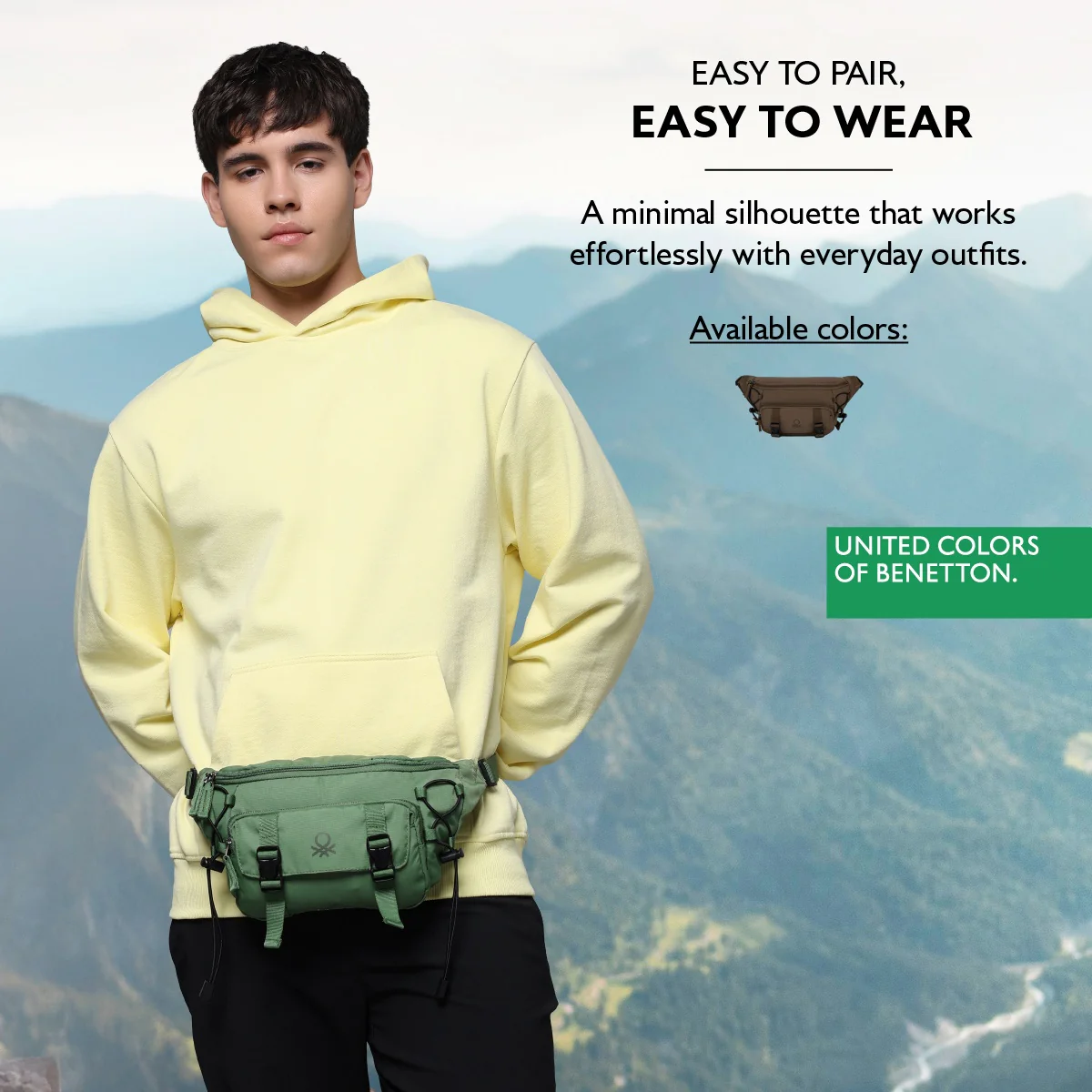 United Colors of Benetton Verdant Waist Pouch - Image 6