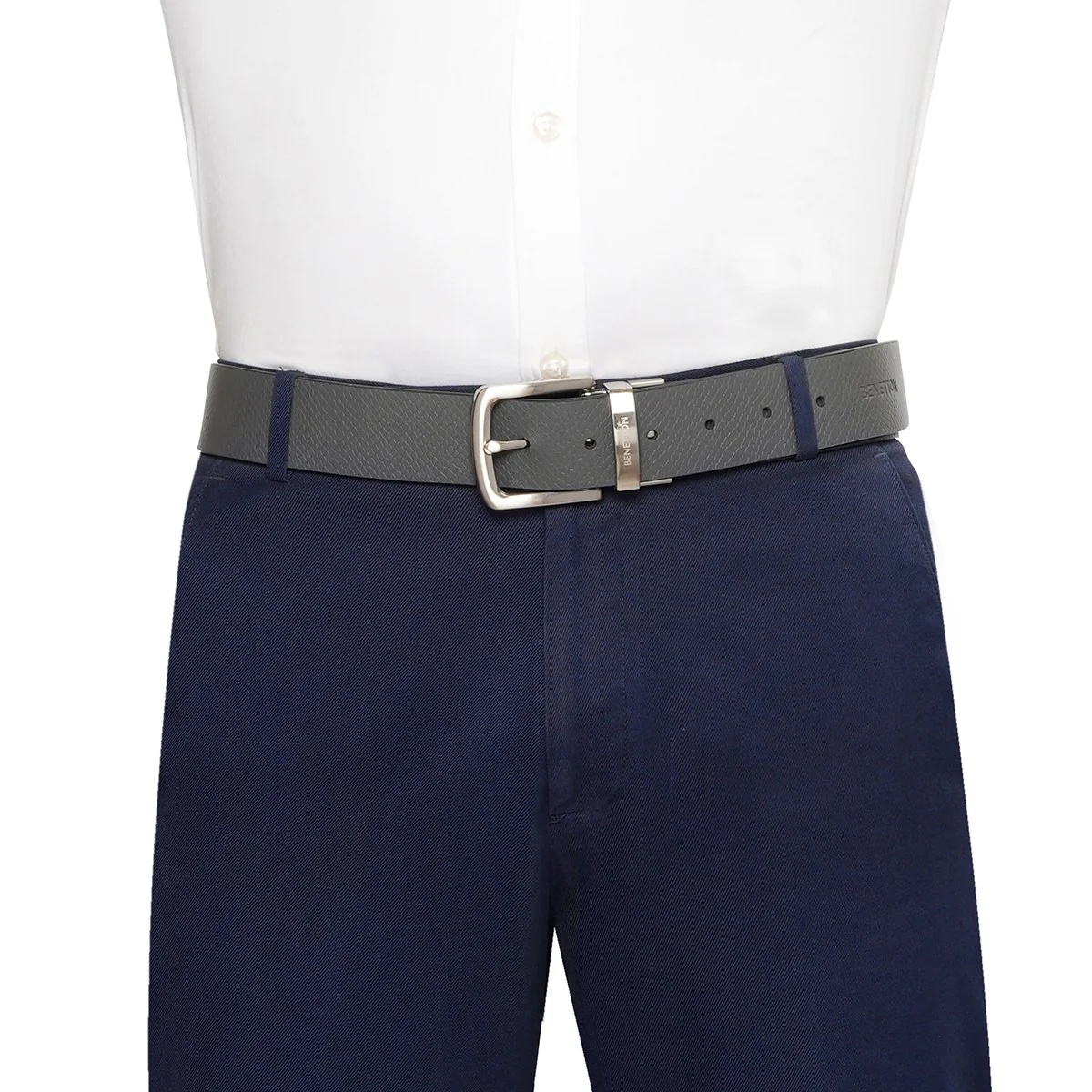 United Colors of Benetton Verney Men's Reversible Belt - Image 8