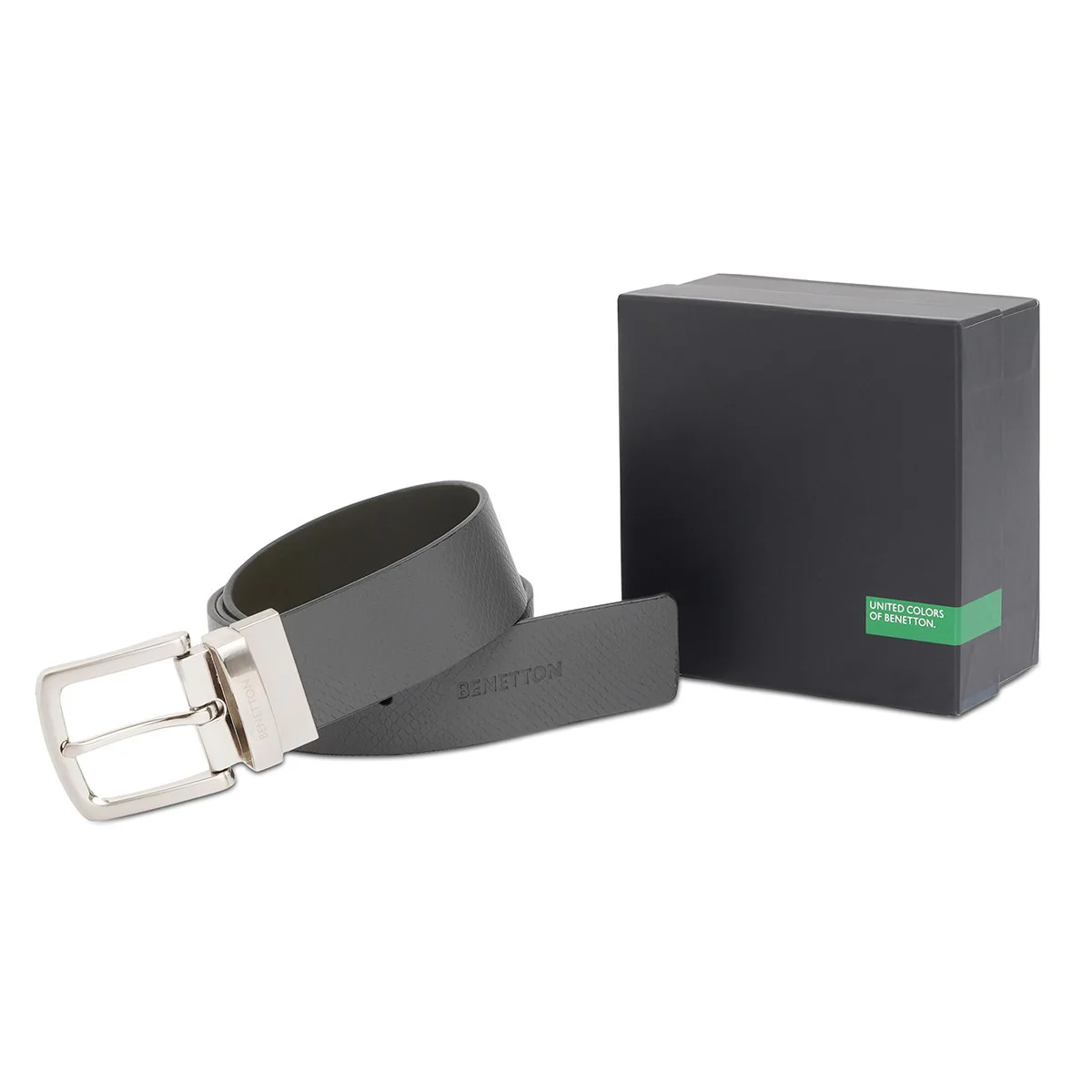 United Colors of Benetton Verney Men's Reversible Belt - Image 9