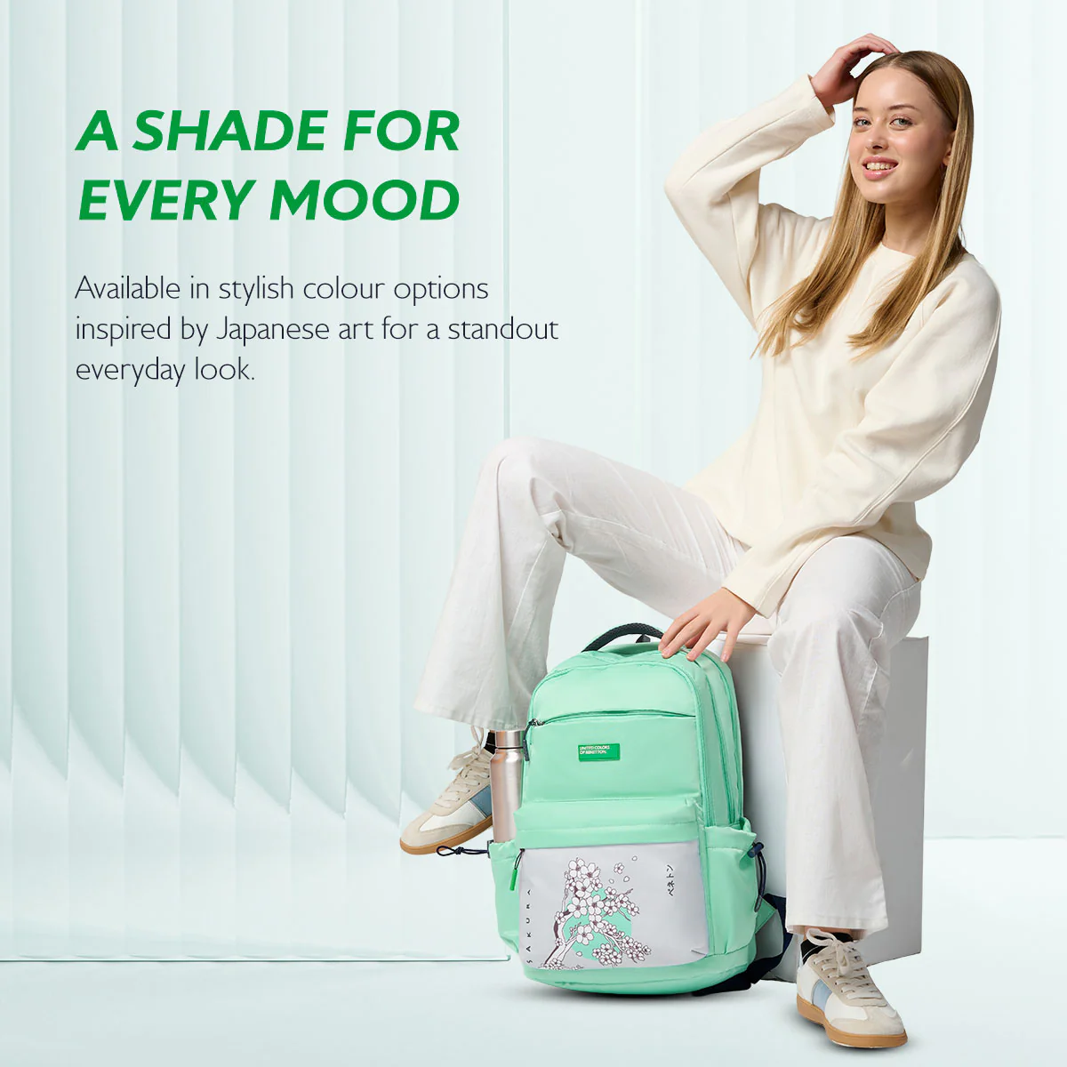 United Colors of Benetton Vigor Non Laptop Backpack - Image 6
