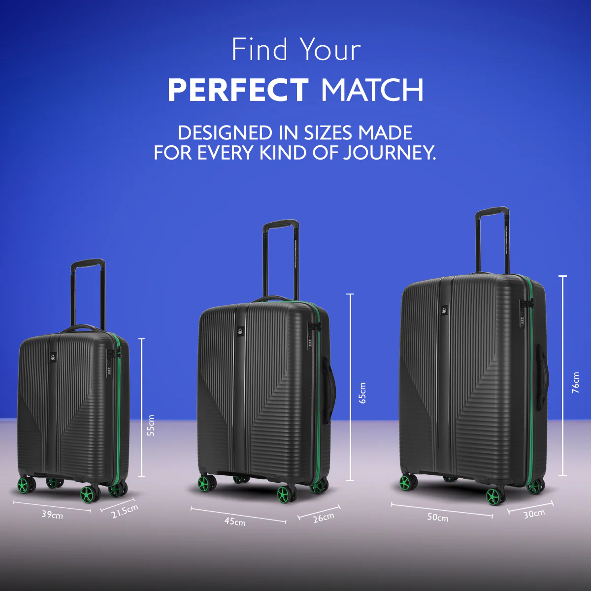 United Colors of Benetton Vista Hard Luggage - Image 6