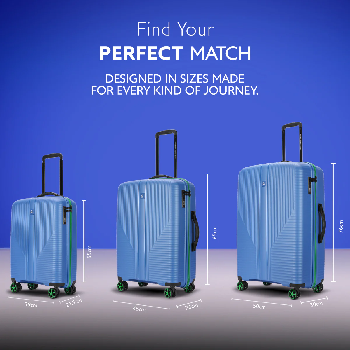 United Colors of Benetton Vista Hard Luggage - Image 5