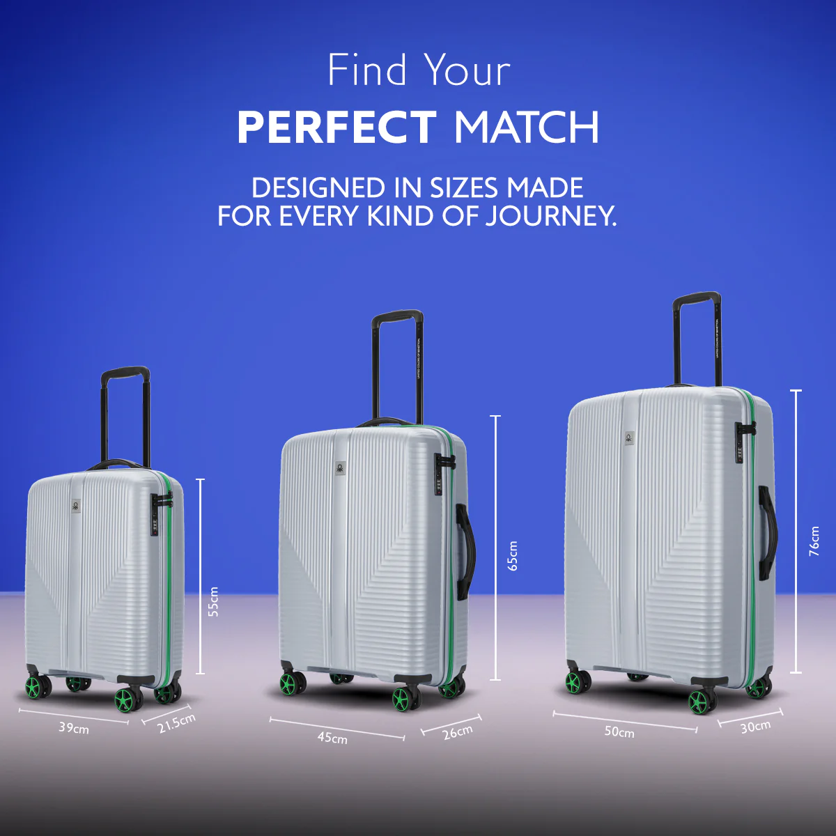 United Colors of Benetton Vista Hard Luggage - Image 6