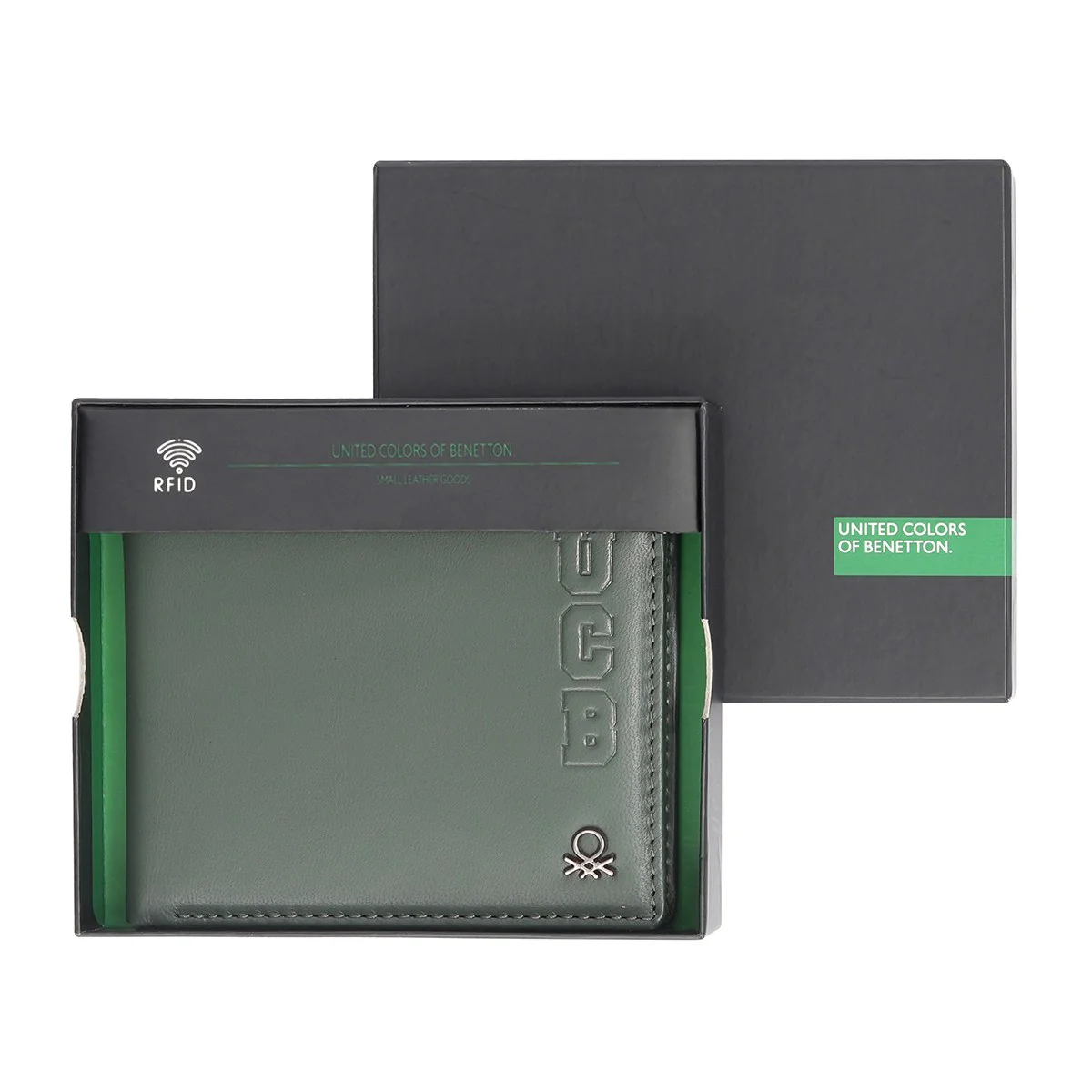 United Colors of Benetton Wetherell Men's Global Coin Wallet - Image 7