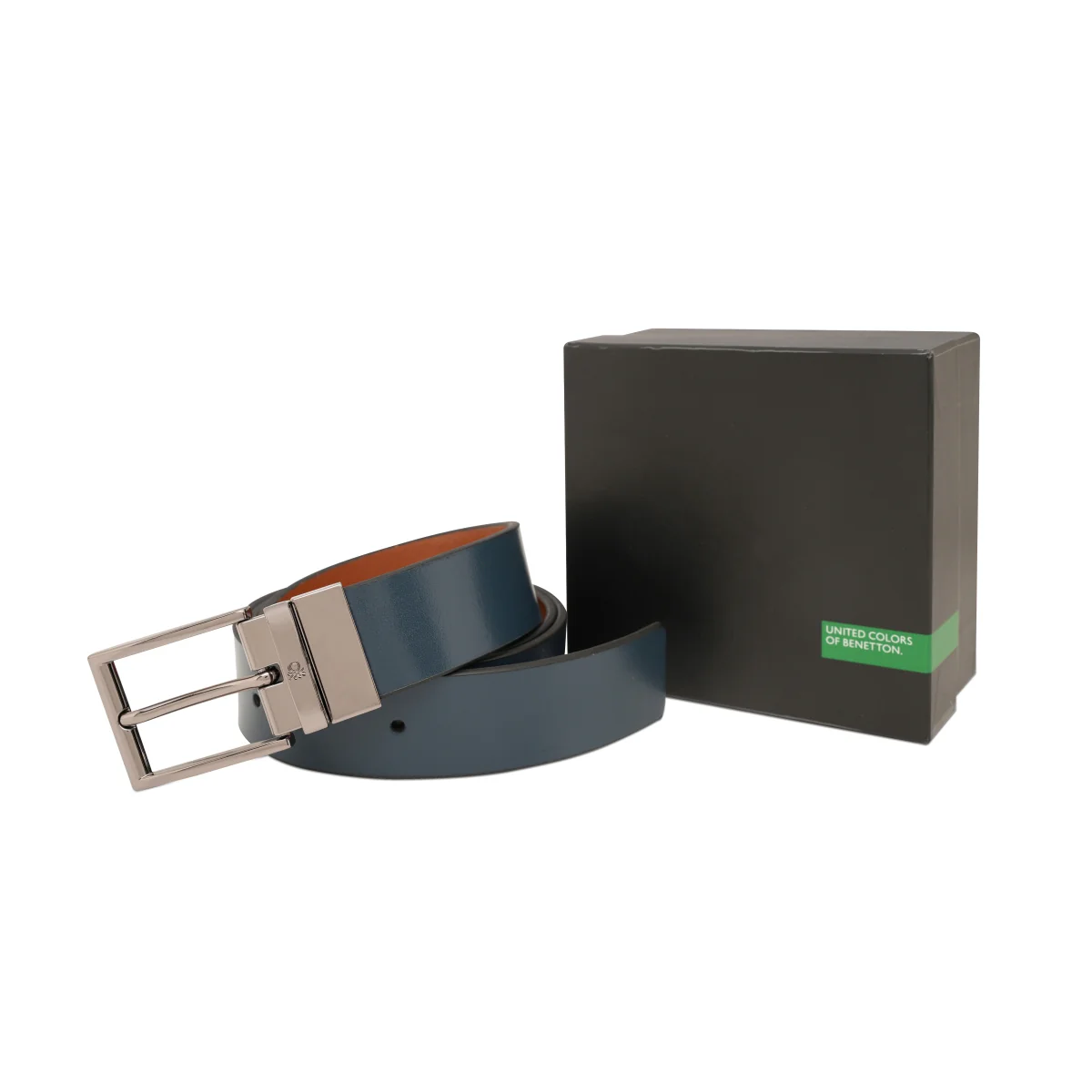United Colors of Benetton Woodfin Men's Reversible Belt - Image 8