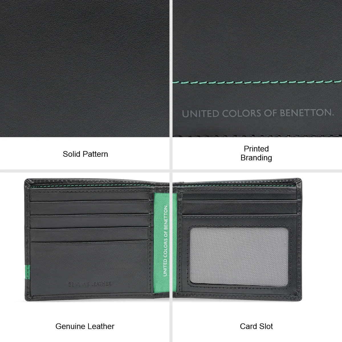United Colors of Benetton Zhodzina Men's Slimfold Wallet - Image 7