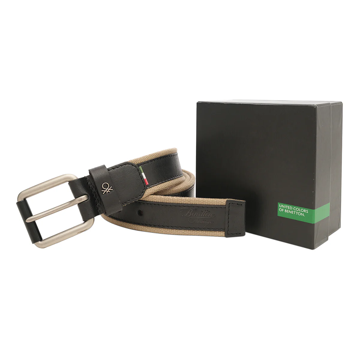 United Colors of Benetton Zynara Men's Non Reversible Belt - Image 6